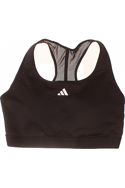 ADIDAS Černá sportovní podprsenka síťovaná hladká Vel. xl | ADIDAS | obrázek 2