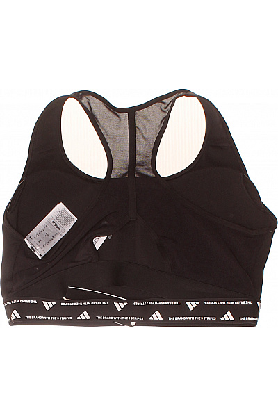 ADIDAS Černá sportovní podprsenka síťovaná hladká Vel. xl | ADIDAS | obrázek 3