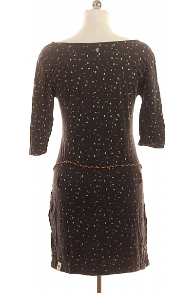 ragwear Dámské šaty tričkové puntíkované s páskem volnočasové bavlněné Vel. EU M | ragwear | obrázek 3