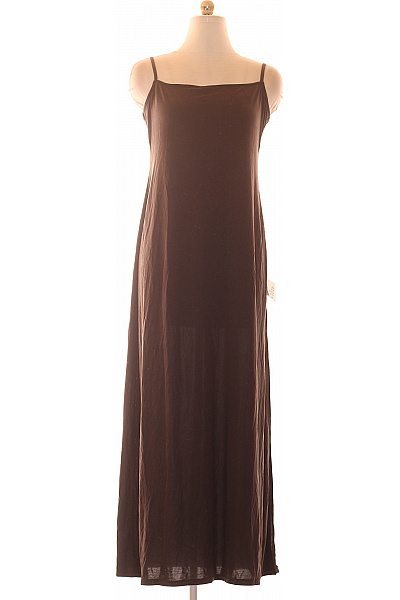 Topshop Dámské hnědé šaty na ramínka maxi jednoduché Vel. EU 40-42 | Topshop | obrázek 2