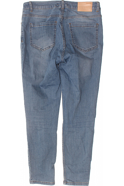 Oasis Dámské modré strečové džíny s kapsami rovné Velikost EU 14 | Oasis | obrázek 2