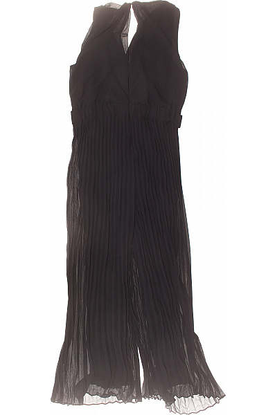 MORGAN dámský černý overal bez rukávů plisovaný společenský Velikost EU 40 | MORGAN | obrázek 2