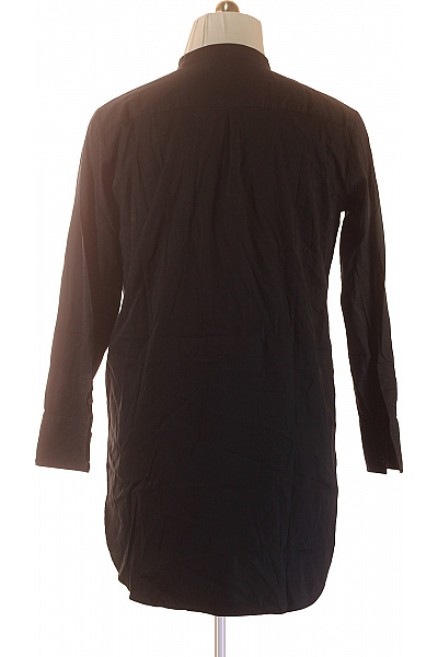 LAWRENCE GREY Dámská bavlněná košile s dlouhým rukávem a stojáčkem černá Velikost 42 | LAWRENCE GREY | obrázek 3