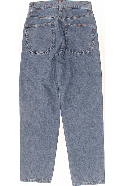 Dámské džíny volné modré bavlněné s kapsami vintage Vel. M | Unimoda | obrázek 2