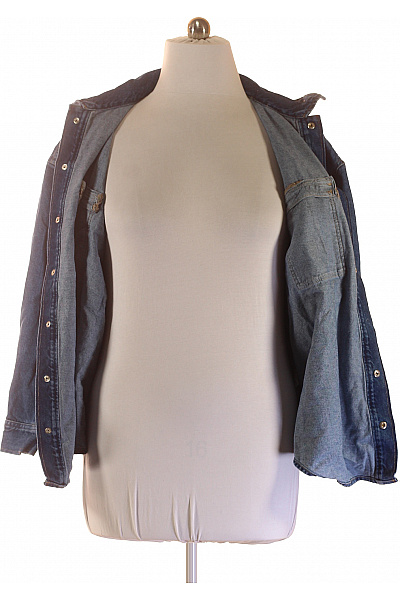 Calvin Klein Dámská modrá denimová košile s kapsami Vel. EU XXL | Calvin Klein | obrázek 3