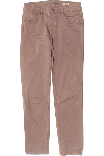 Angels Dámské bavlněné kalhoty volnočasové rovné béžové Vel. 38 | Angels | obrázek 2