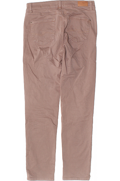 Angels Dámské bavlněné kalhoty volnočasové rovné béžové Vel. 38 | Angels | obrázek 3