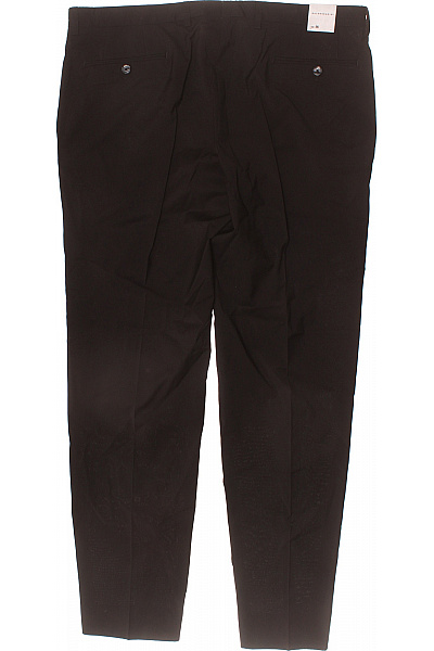 BALDESSARINI Pánské bavlněné kalhoty černé elegantní rovné volnočasové Vel. EU 56 | BALDESSARINI | obrázek 2