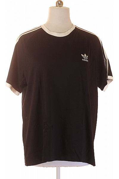 ADIDAS Pánské Tričko S Krátkým Rukávem černé Basic Vel. EU XXL