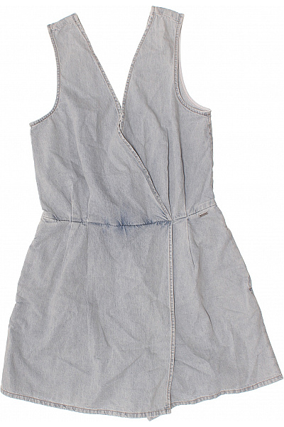 ARMANI Dámský Džínový Overal Bez Rukávů Letní Velikost 8
