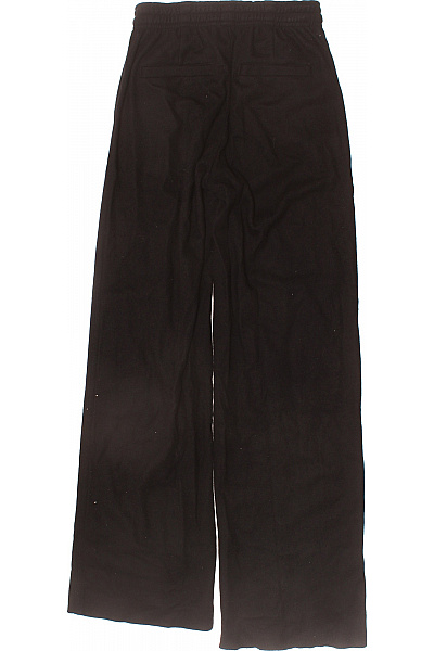 VINCE. Dámské vlněné volnočasové kalhoty s mašlí černé Velikost xxs | VINCE. | obrázek 2