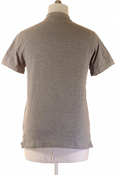 U.S.POLO ASSN. Pánské tričko s límečkem a krátkým rukávem šedé Vel. xl. | U.S.POLO ASSN. | obrázek 3