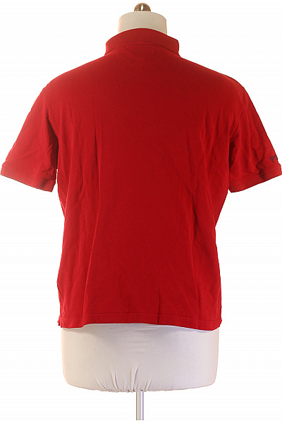 La Martina Pánské červené polo tričko s krátkým rukávem a potiskem Velikost xxl | La Martina | obrázek 3