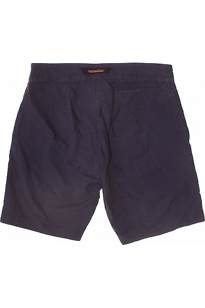 Pánské modré kraťasy volnočasové s kapsami stahovací Vel. S | Unimoda | obrázek 2