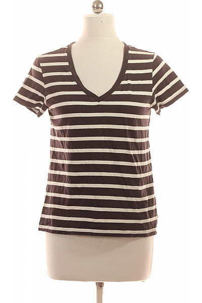 LEVIS Dámské bavlněné tričko s krátkým rukávem a pruhovaným vzorem Velikost EU M | LEVIS | obrázek 2