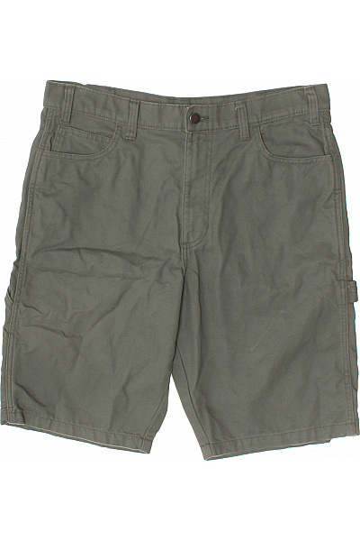 Dickies Pánské bavlněné kraťasy zelené s kapsami volnočasové pracovní Velikost 34 | Dickies | obrázek 2