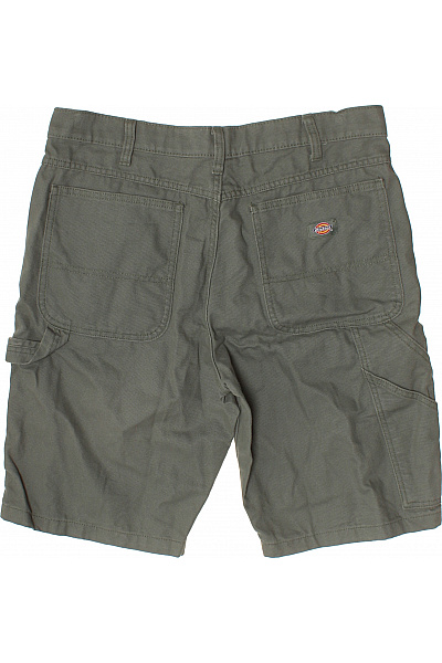 Dickies Pánské bavlněné kraťasy zelené s kapsami volnočasové pracovní Velikost 34 | Dickies | obrázek 3