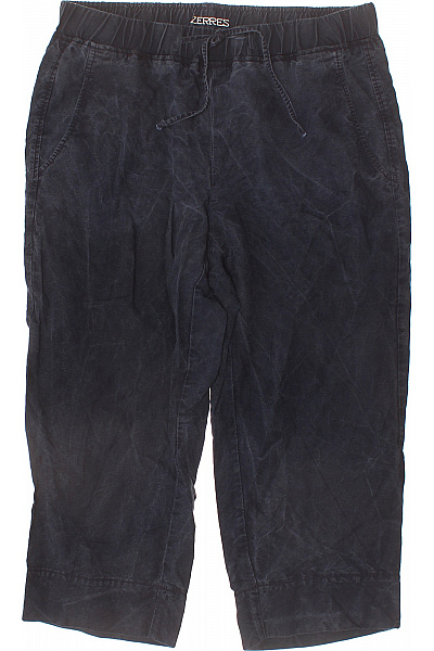 ZERRES Dámské lněné tříčtvrteční kalhoty volnočasové pohodlné Velikost EU 40 | ZERRES | obrázek 2