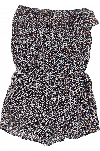 TOM TAILOR černobílé pruhované overaly bez rukávů letní Vel. XL | TOM TAILOR | obrázek 2