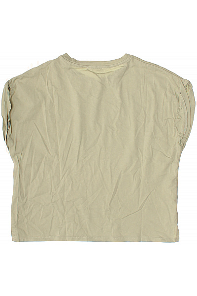 OPUS Dámské tričko s krátkým rukávem a výšivkou basic oversize Vel. 36 | OPUS | obrázek 3