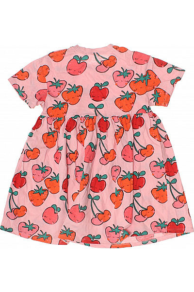 Next Dívčí bavlněné šaty s potiskem ovoce růžové Vel. 122 cm | Next | obrázek 3