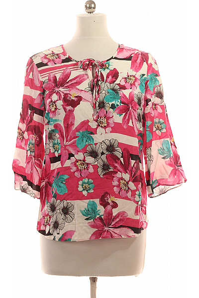 GERRY WEBER Dámská halenka s dlouhým rukávem a potiskem květinová pruhovaná Velikost 38 | GERRY WEBER | obrázek 2