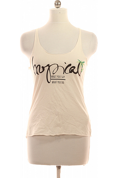 ALCOTT dámské tílko s potiskem tropical bavlněné Velikost M | ALCOTT | obrázek 2