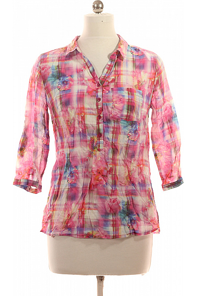 CECIL Dámská halenka s dlouhým rukávem a potiskem kostkovaná Velikost EU M | CECIL | obrázek 2