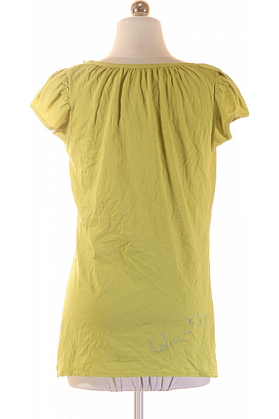 Calvin Klein dámské tričko krátký rukáv zelené s potiskem Vel. XS | Calvin Klein | obrázek 3