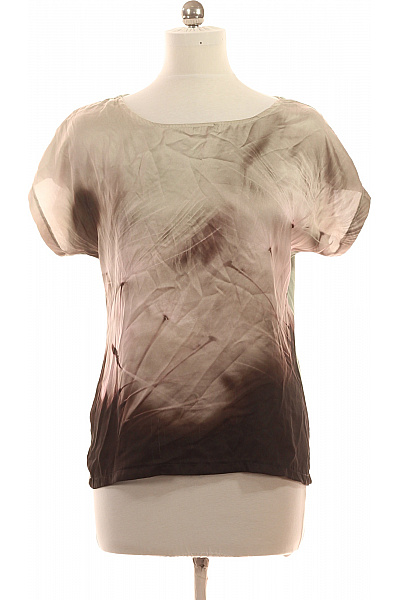 Dámská halenka s krátkým rukávem a potiskem Velikost 40 | Unimoda | obrázek 2