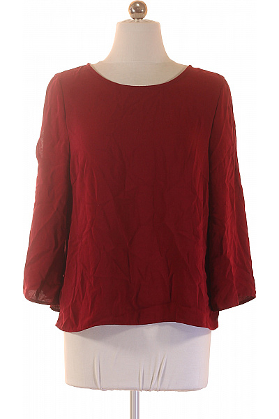 one more story Dámská červená halenka s krátkým rukávem Velikost 36 | one more story | obrázek 2