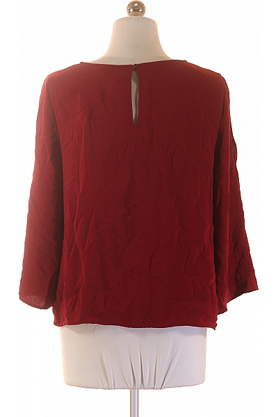 one more story Dámská červená halenka s krátkým rukávem Velikost 36 | one more story | obrázek 3