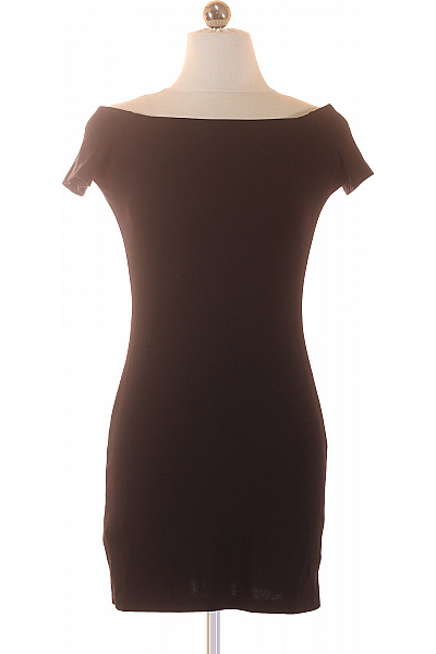 MANGO Dámské šaty s krátkým rukávem a odhalenými rameny černé Vel. XS | MANGO | obrázek 2