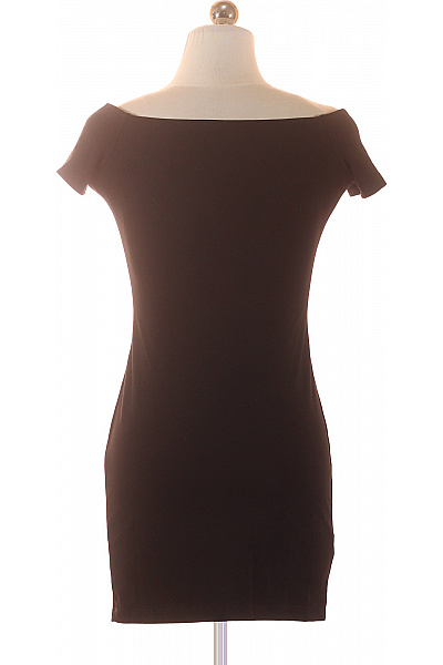 MANGO Dámské šaty s krátkým rukávem a odhalenými rameny černé Vel. XS | MANGO | obrázek 3