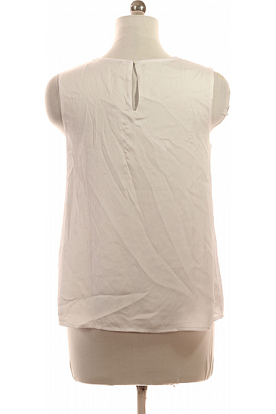 Orsay Bílá halenka bez rukávů elegantní polyesterová Velikost EU 38 | Orsay | obrázek 3