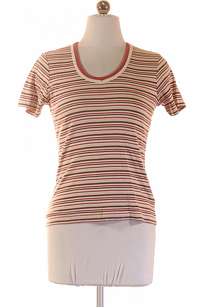 brookshire Dámské tričko s krátkým rukávem a pruhovaným vzorem Vel. S | brookshire | obrázek 2