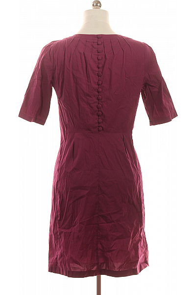 InWear dámské šaty krátký rukáv bavlněné fialové volnočasové Velikost 38 | InWear | obrázek 3