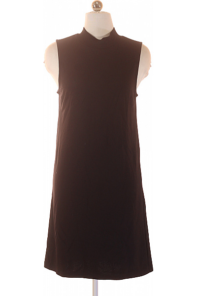 SOAKED Dámské šaty bez rukávů černé jednoduché minimalistické tričkové ke kolenům Vel. S | SOAKED | obrázek 2