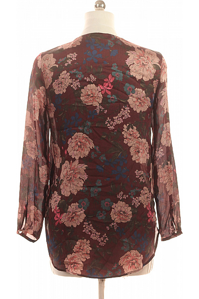 ZARA Dámská halenka s dlouhým rukávem a květinovým potiskem Vel. EU M | ZARA | obrázek 3