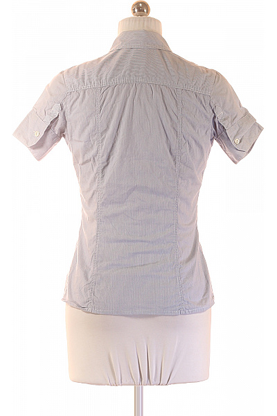 LIU JO Košile s krátkým rukávem pruhovaná slim fit Vel. 40 | LIU JO | obrázek 3