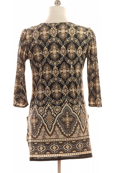 Wallis Dámské šaty s dlouhým rukávem a kapsami boho květované Vel. M | Wallis | obrázek 3