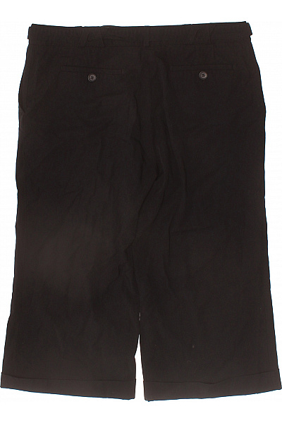 Reiss Dámské elegantní kraťasy černé s páskem pod kolena volnočasové Velikost 12 | Reiss | obrázek 3