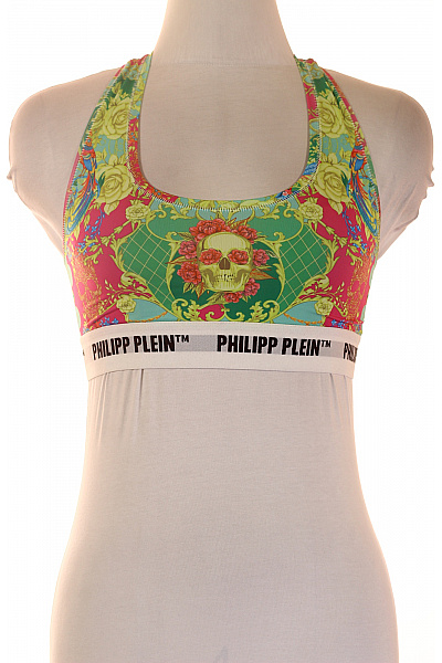 PHILLIP PLEIN Dívčí plavky s lebkou a květinami | PHILLIP PLEIN | obrázek 2