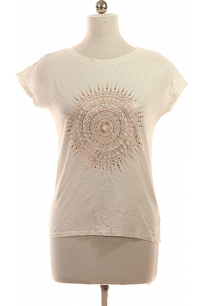 Cartoon Dámské tričko s krátkým rukávem a potiskem mandala Vel. EU 34 | Cartoon | obrázek 2