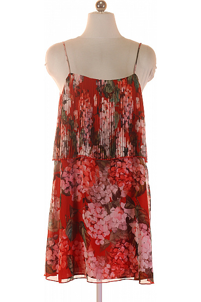 MANGO Dámské šaty na ramínka květované plisované letní Velikost S | MANGO | obrázek 2