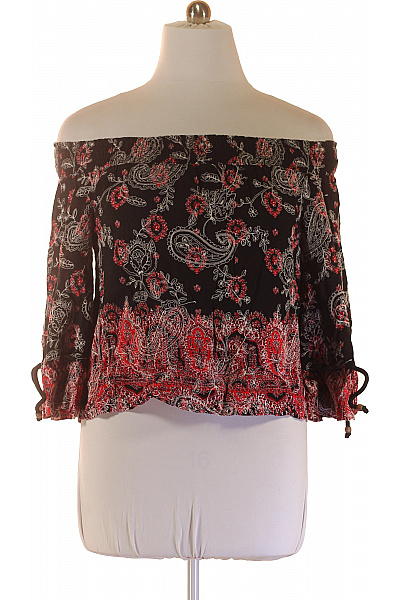 ZARA Dámská halenka s dlouhým rukávem a potiskem Velikost EU M | ZARA | obrázek 2