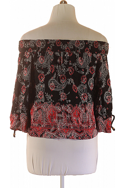 ZARA Dámská halenka s dlouhým rukávem a potiskem Velikost EU M | ZARA | obrázek 3