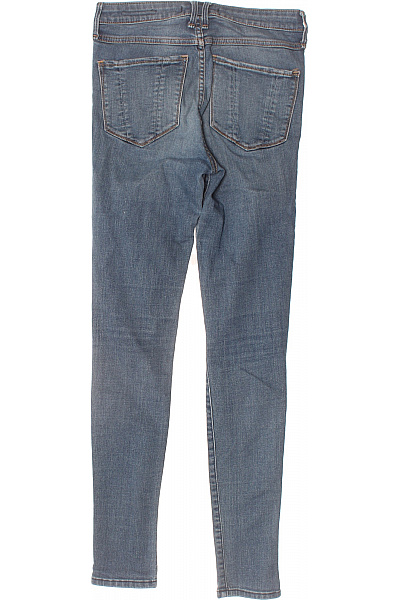 Abercrombie&Fitch Dámské džíny skinny strečové s dírami na kolenou modré Vel. 26/30 | Abercrombie&Fitch | obrázek 2