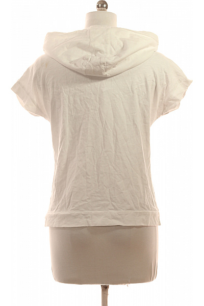 Cartoon dámské tričko s kapucí a potiskem bílé krátký rukáv Vel. EU 36 | Cartoon | obrázek 2