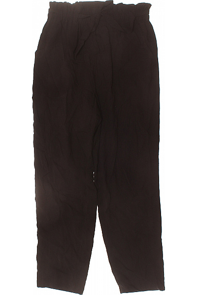 NA-KD Dámské černé volnočasové kalhoty s vysokým pasem Velikost 38 | NA-KD | obrázek 2